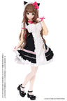 1/3 Scale AZO2 Chat Noir Dress Set Black x Berry Pink (DOLL ACCESSORY)