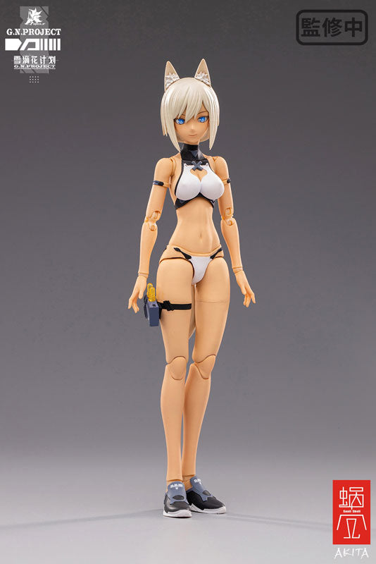 G.N.PROJECT - WOLF-001 - 1/12 - Swimsuit and Weapon Ver