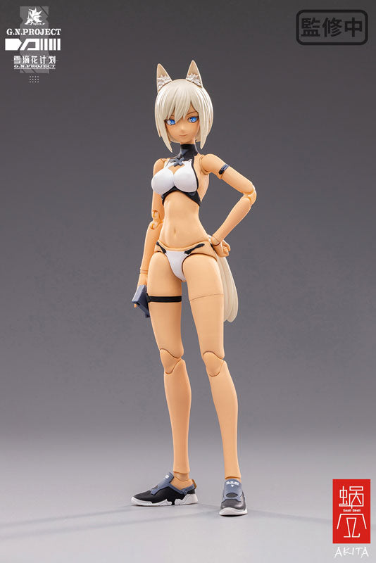 G.N.PROJECT - WOLF-001 - 1/12 - Swimsuit and Weapon Ver. (Snail