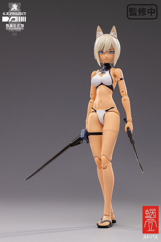 G.N.PROJECT - WOLF-001 - 1/12 - Swimsuit and Weapon Ver. (Snail