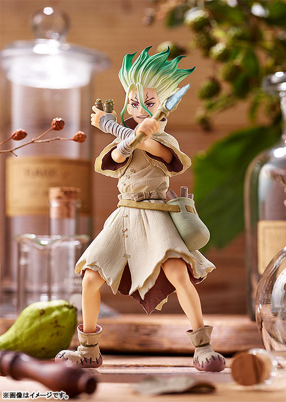 Figura Pop Up Parade Senku Ishigami - Dr Stone | 17cm PVC | Goodsmile