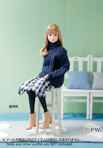 Short Boots Beige (DOLL ACCESSORY)