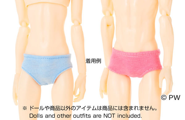 momoko Shorts Set Blue/Fuchsia Pink (DOLL ACCESSORY)