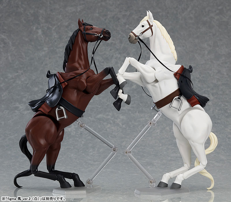 Figma #490 - Horse - Chestnut ver. 2 (Max Factory)