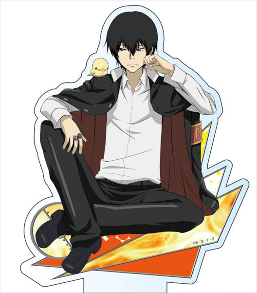 Katekyou Hitman REBORN! - Kyouya Hibari - Acrylic Keychain - Keyholder