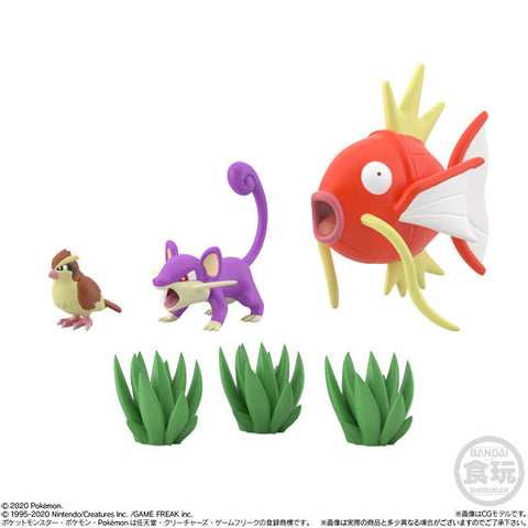 Pocket Monsters - Poppo - Bandai Shokugan - Candy Toy - Pokémon Scale World - Pokémon Scale World Kanto Chihou 2 - 1/20 (Bandai)