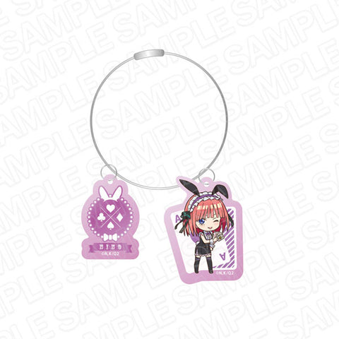 Gotoubun no Hanayome - Wire Keychain - Nakano Nino - Casino ver. (Contents Seed)