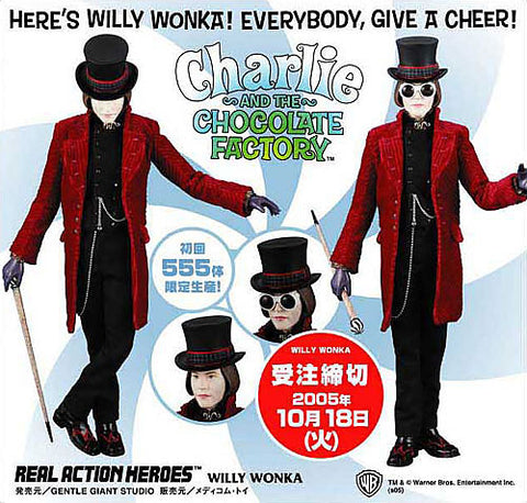 Real Action Heroes-258 Willy Wonka