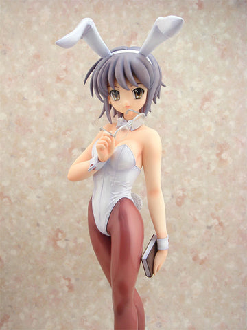 Suzumiya Haruhi no Yuuutsu - Nagato Yuki - 1/6 - Bunny Girl Ver. White Bunny Ver. (Atelier Sai)