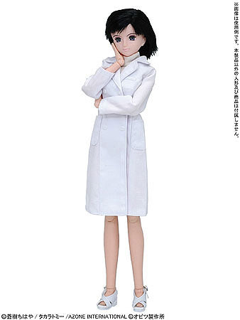 AWK/Works 27cm Doll Wear - Female Doctor White Robe (DOLL ACCESSORY)