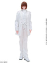 Men's (27cm)/AYM Men's Long Tuxedo White (DOLL ACCESSORY)