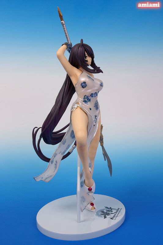 Ikkitousen Dragon Destiny - Unchou Kanu Chinese Dress Ver. Limited Distribution Edition (White) 1/7　