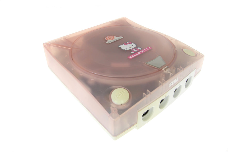 Hello Kitty Dreamcast Console Skeleton Pink (no box/manual)