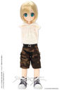 Doll Clothes - Picconeemo Costume - 1/12 Half Cargo Pants - 1/12 - Camo Pattern Brown (Azone)