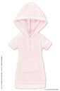 Doll Clothes - Picconeemo Costume - Short-sleeved Parka One Piece - 1/12 - Pink (Azone)