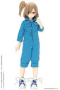 Doll Clothes - Picconeemo Costume - Jumpsuit - 1/12 - Light Blue (Azone)