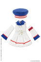 Doll Clothes - Picconeemo Costume - Military One Piece Set - 1/12 - White x Blue (Azone)