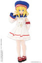 Doll Clothes - Picconeemo Costume - Military One Piece Set - 1/12 - White x Blue (Azone)