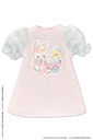 Picconeemo Costume - Doll Clothes - Easter T-shirt One Piece ~ by MAKI ~ - 1/12 - Pink x Mint Green (Azone)