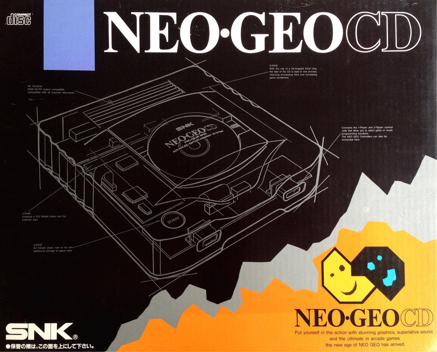 Neo Geo CD Top Loading Console