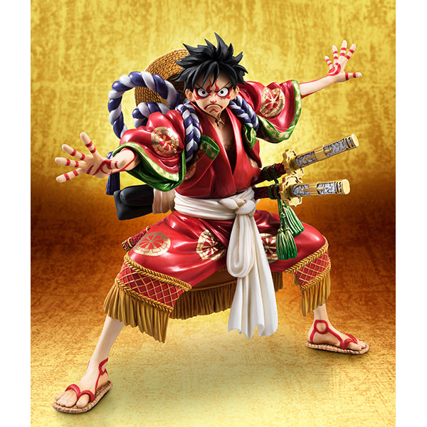 One Piece - Monkey D. Luffy - Excellent Model - Portrait.Of.Pirates "Kabuki-Edition" - 1/8
