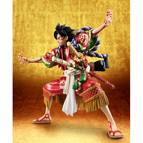 One Piece - Monkey D. Luffy - Excellent Model - Portrait.Of.Pirates "Kabuki-Edition" - 1/8