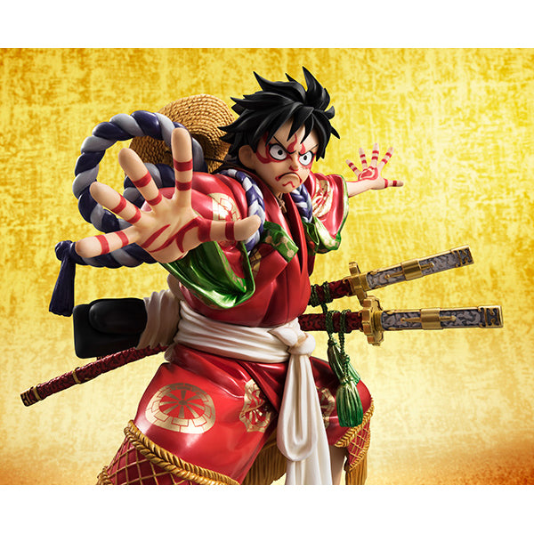 One Piece - Monkey D. Luffy - Excellent Model - Portrait.Of.Pirates "Kabuki-Edition" - 1/8