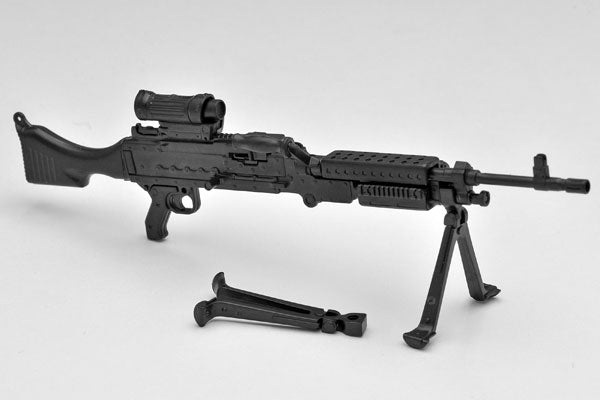 LittleArmory LA002 1/12 M240B Type Plastic Model