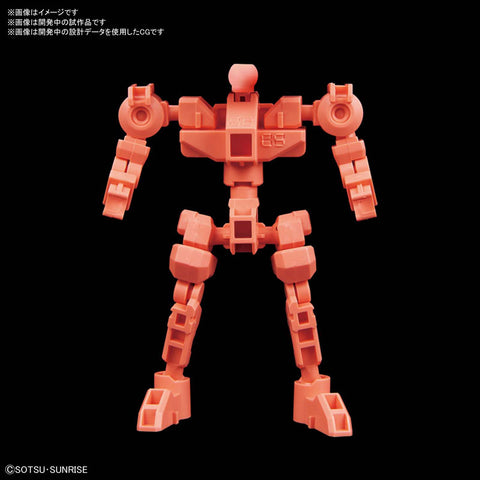 SD Gundam Cross Silhouette - Cross Silhouette Frame - Red (Bandai Spirits)