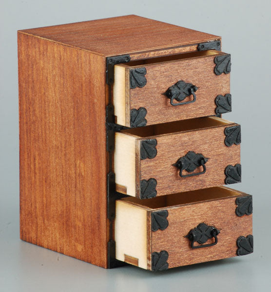 Japanese Chest of Drawers - 1/12 - Small (Cobaanii Mokei)