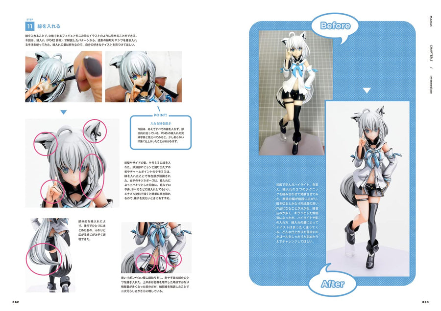 MAman - Textbook for Painting Anime Figures - Japanese Only (Kadokawa)