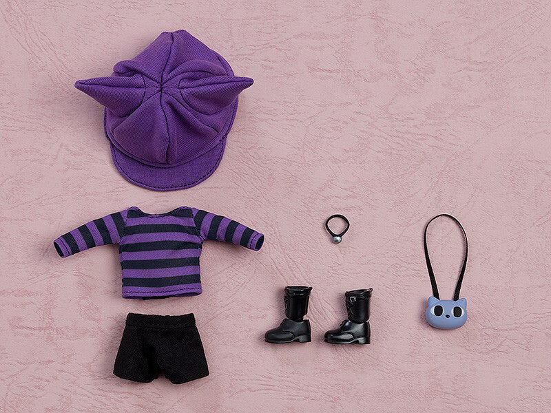 Cat-Themed Outfit - Nendoroid Doll: Outfit Set - Cat-Themed Outfit - Purple (Good Smile Company)