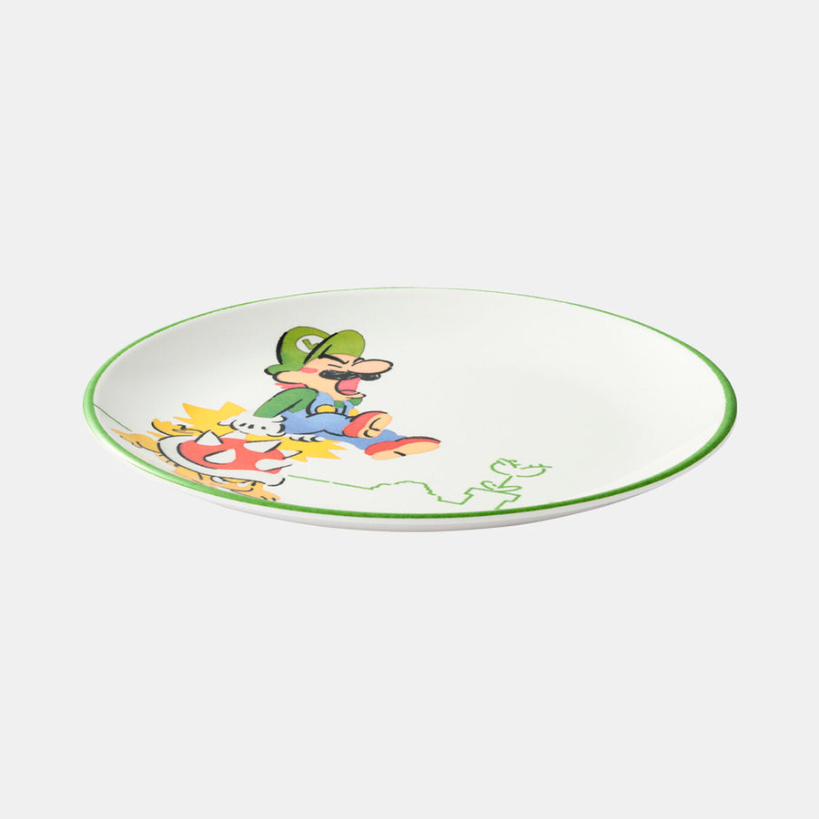 Super Mario - Family Life Collection - Melamine Plate - Luigi Ver. - Nintendo Tokyo Exclusive (Nintendo Store)