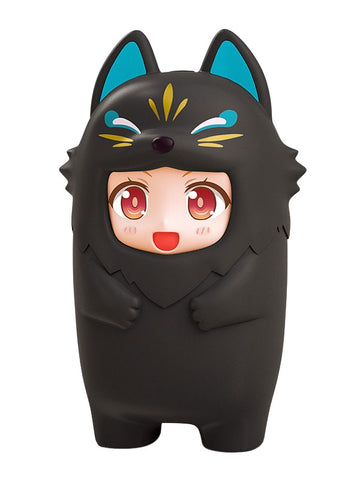 Nendoroid More - Kigurumi Face Parts Case - Black Kitsune (Good Smile Company)