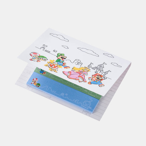 Super Mario - Family Life Collection - Sticky Note Set - Nintendo Tokyo Exclusive (Nintendo Store)