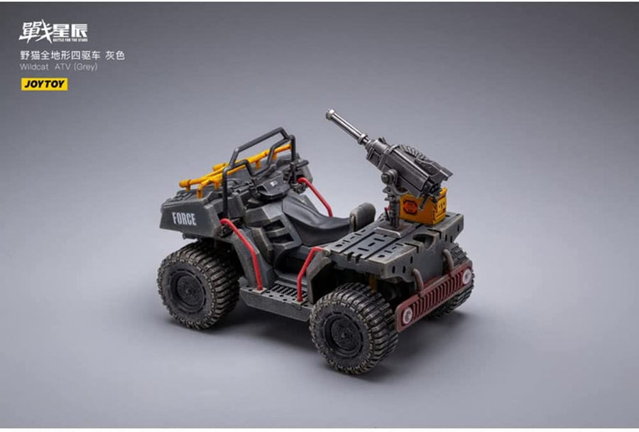 1/18 Scale Battle for the Star Wildcat ATV Grey