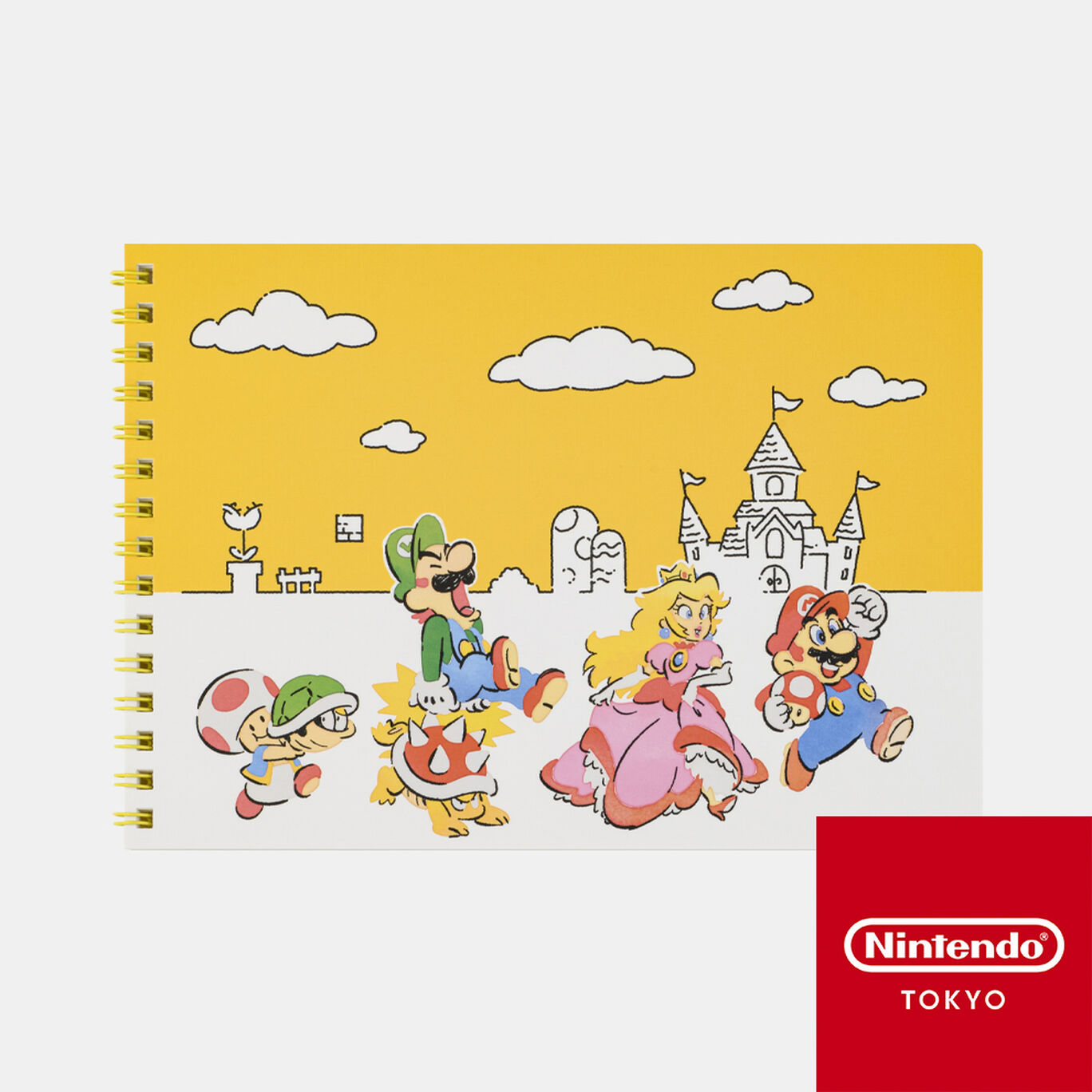 Mario Note Collection Super Mario - Family Life Collection - A5 Notebook - Nintendo Tokyo Ex ...