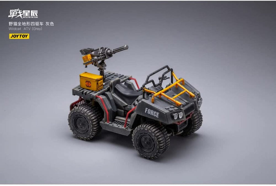 1/18 Scale Battle for the Star Wildcat ATV Grey