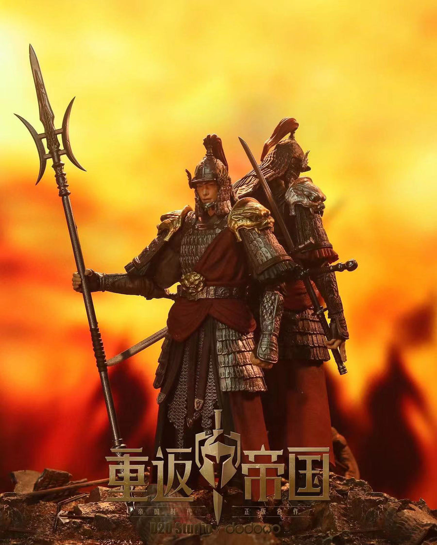 DODOWO×D20studio - DAWN OF KINGDOMS - Chinese Swordsman - Silver - 1/12 (DODOWO)