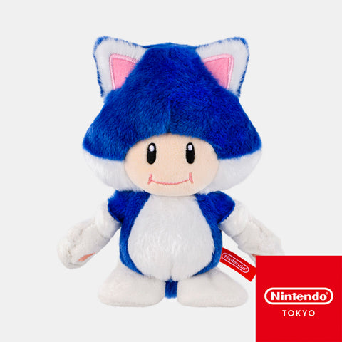 Super Mario - Power Up Plushie - Cat Toad - Nintendo Tokyo Exclusive (Nintendo Store)