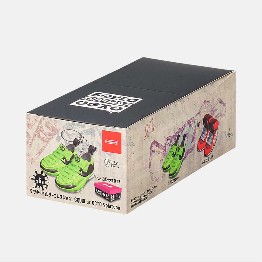 Splatoon - SQUID or OCTO Sneaker Keychain Blind Box Collection - Complete Set of 5 - Nintendo Tokyo Exclusive (Nintendo Store)