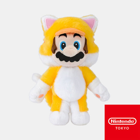 Super Mario - Power Up Plushie - Cat Mario - Nintendo Tokyo Exclusive (Nintendo Store)