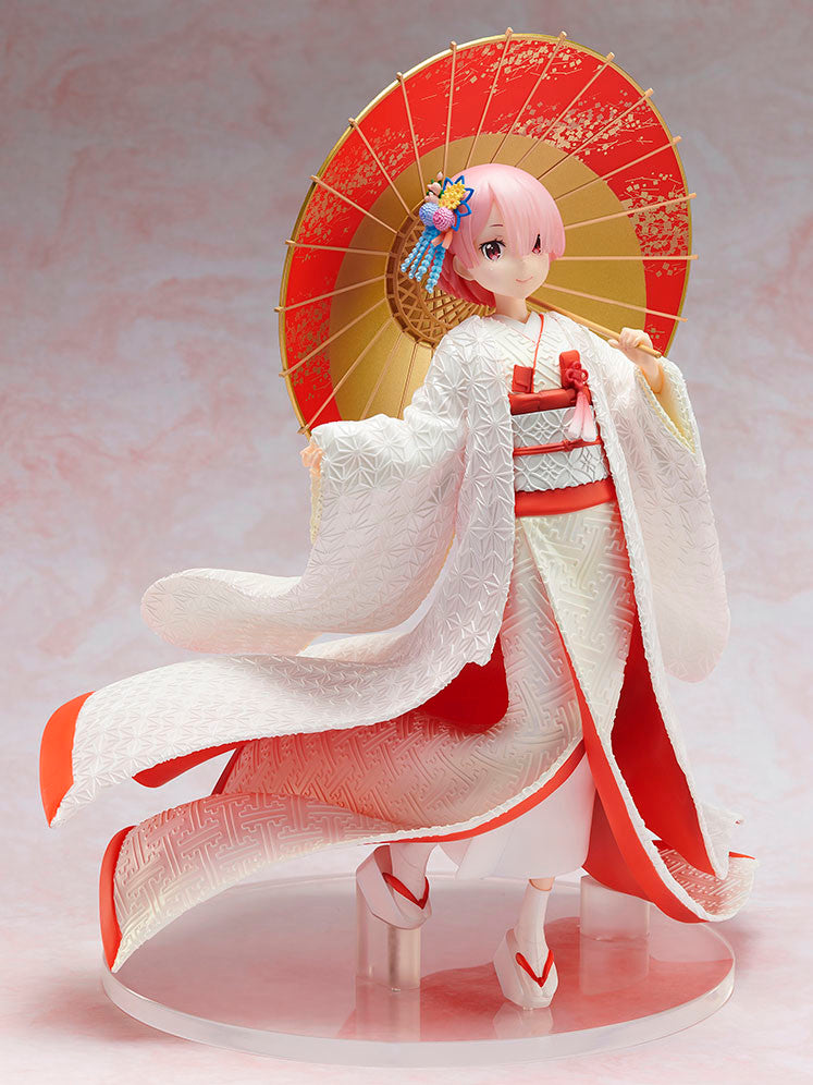 Re:Zero kara Hajimeru Isekai Seikatsu - Ram - F:Nex - 1/7 - Shiromuku - 2023 Re-release (FuRyu) [Shop Exclusive]