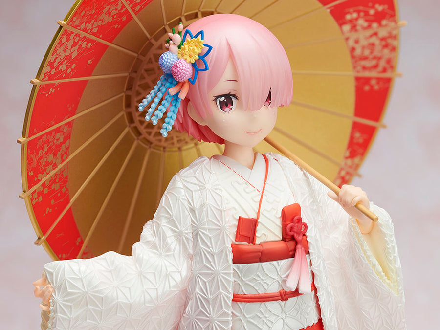 Re:Zero kara Hajimeru Isekai Seikatsu - Ram - F:Nex - 1/7 - Shiromuku - 2023 Re-release (FuRyu) [Shop Exclusive]