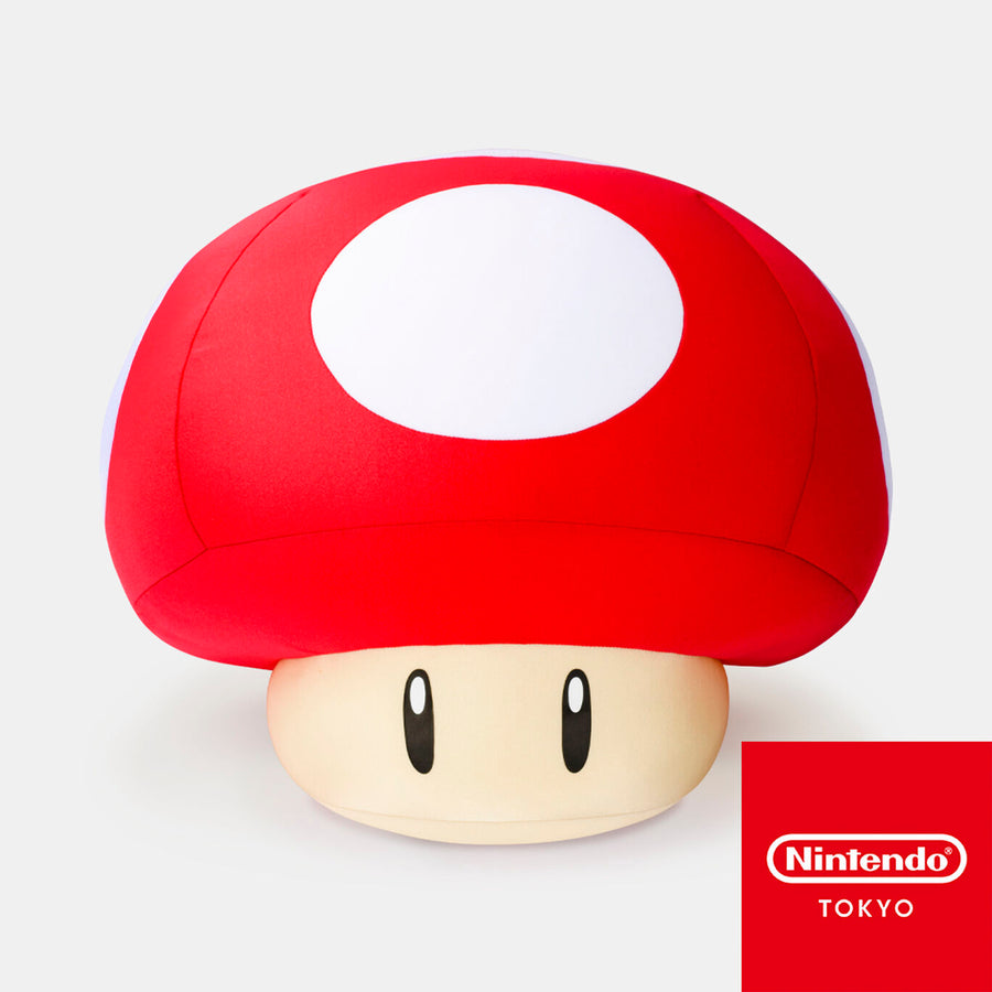 Super Mario - Super Mushroom Beanbag Cushion - Nintendo Tokyo Exclusive (Nintendo Store)　