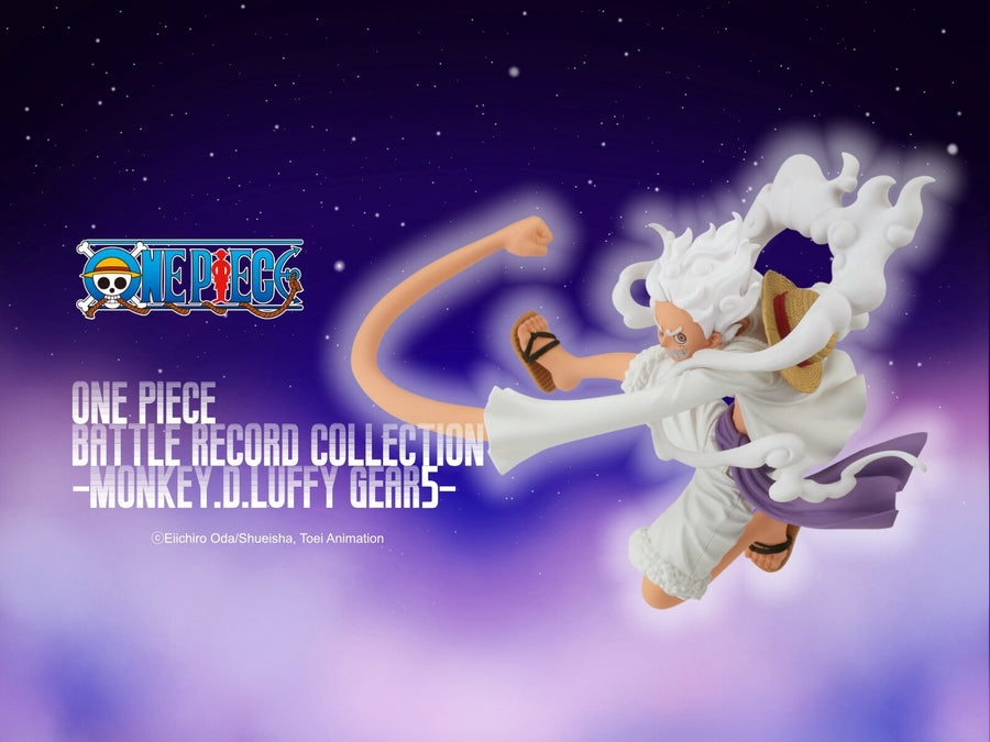 luffy gear 5 figure by toei animation collection One Piece - Monkey D. Luffy - Battle Record Collection - Gear 5 (Banda