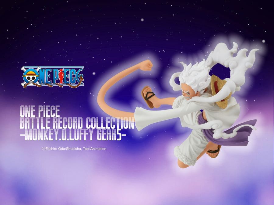 One Piece Monkey.D.Luffy Gear 5 Battle Record Collection figure, Banpresto
