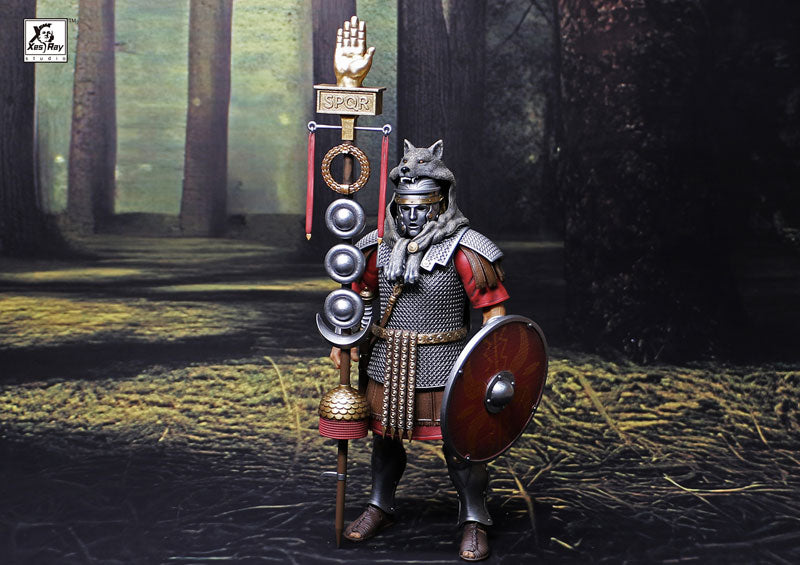 Fight for Glory 017 Roman Army Flag-bearer 1/12 Scale Posable Figure