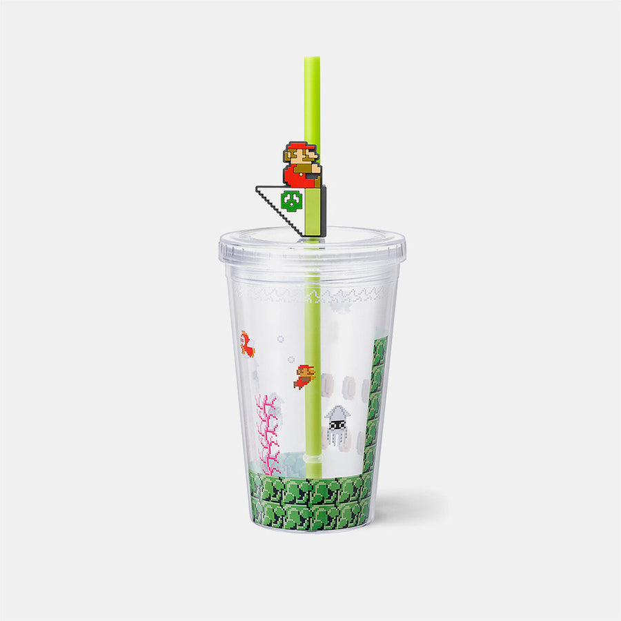 Super Mario - Home and Party - Water Level Tumbler (Nintendo Store)