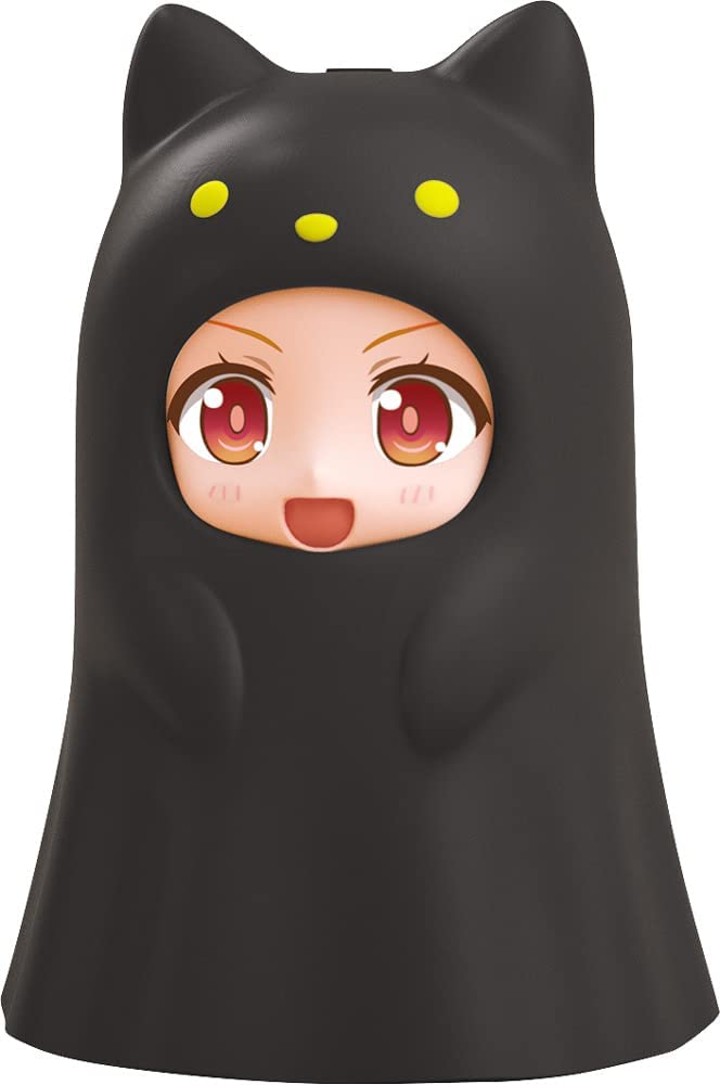 Ghost Cat - Nendoroid More: Face Parts Case - Ghost Cat - Black (Good Smile Company)